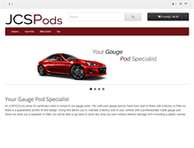 Tablet Screenshot of jcspods.com